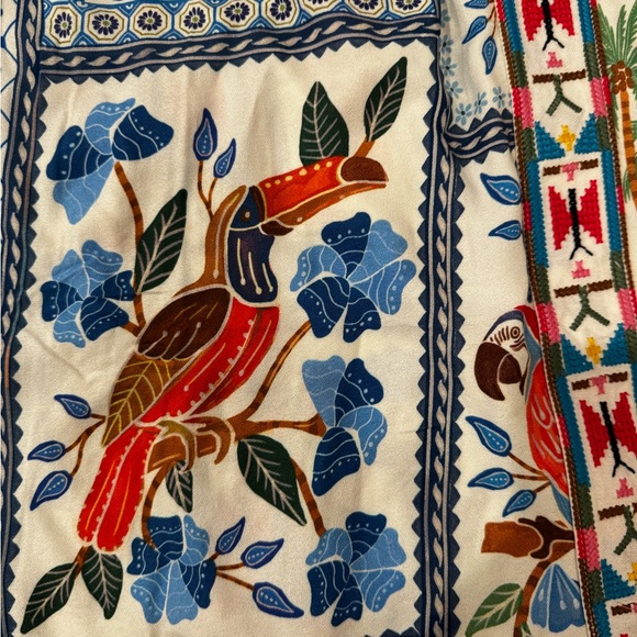 Farm Rio Tropical Print Halter Dress - Picture 6 of 8